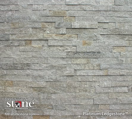 Dimensional Ledgestone Collection - Platinum Ledgestone™ stone veneer from Fond du Lac Natural Stone™