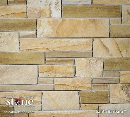 Dimensional Collection - Santa Barbara™ stone veneer from Fond du Lac Natural Stone™