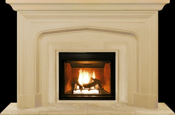 GEORGIA from our collection of cast stone Fireplace Mantels