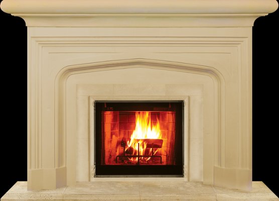 GEORGIA from our collection of cast stone Fireplace Mantels