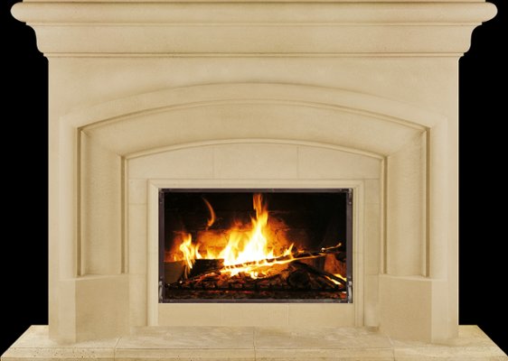 SAVONA from our collection of cast stone Fireplace Mantels