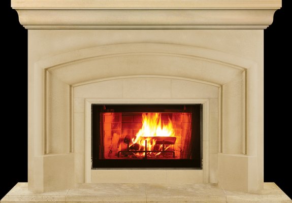 SAVONA from our collection of cast stone Fireplace Mantels