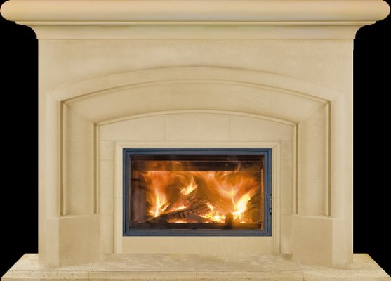 SAVONA from our collection of cast stone Fireplace Mantels