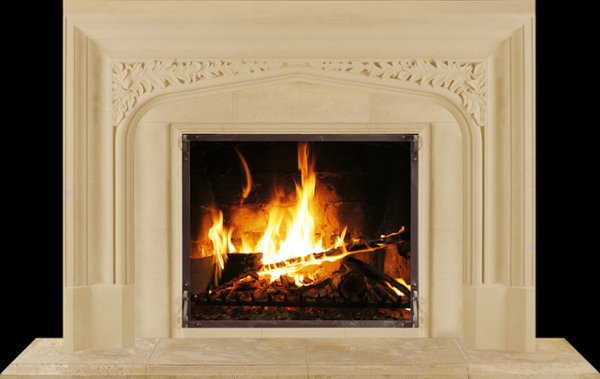 HAMILTON from our collection of cast stone Fireplace Mantels