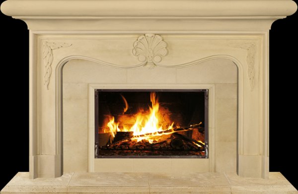 COLOMBIA from our collection of cast stone Fireplace Mantels