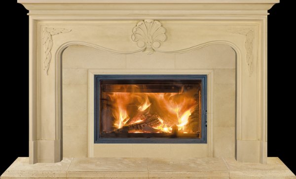 COLOMBIA from our collection of cast stone Fireplace Mantels