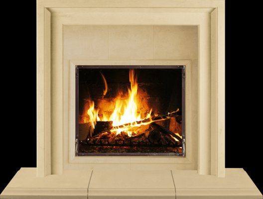FRANKLIN from our collection of cast stone Fireplace Mantels
