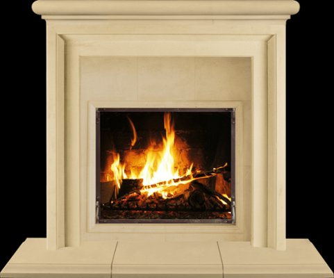 FRANKLIN from our collection of cast stone Fireplace Mantels