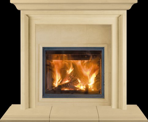 FRANKLIN from our collection of cast stone Fireplace Mantels