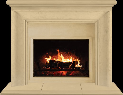 PANAMA from our collection of cast stone Fireplace Mantels