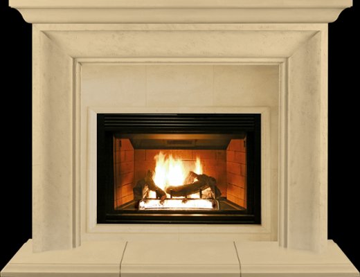 PANAMA from our collection of cast stone Fireplace Mantels