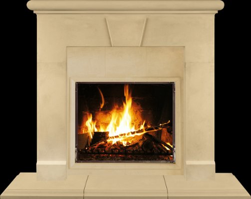 KENTUCKY from our collection of cast stone Fireplace Mantels