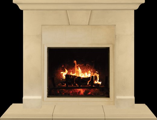 KENTUCKY from our collection of cast stone Fireplace Mantels