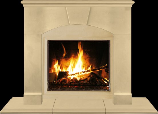 MEMPHIS from our collection of cast stone Fireplace Mantels