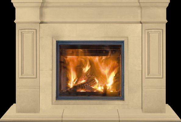 SALINAS from our collection of cast stone Fireplace Mantels