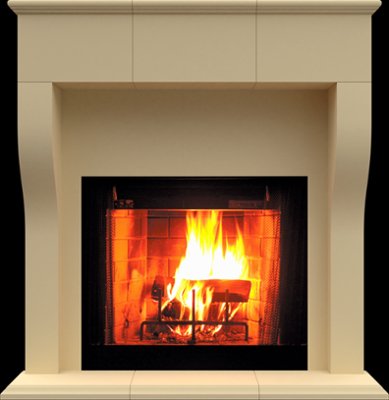 FS53 from our collection of cast stone Fireplace Mantels