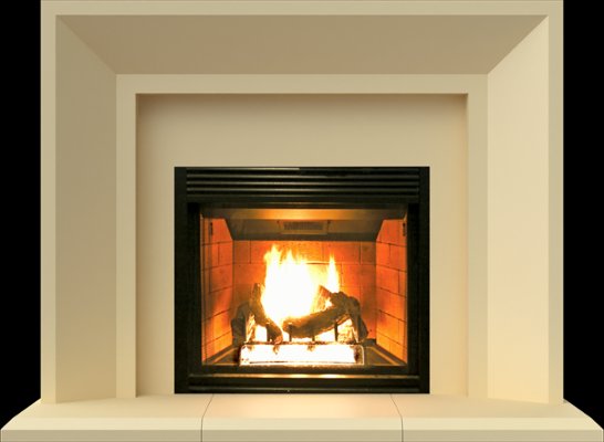 FS57-12 from our collection of cast stone Fireplace Mantels