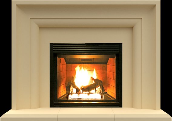 FS58 from our collection of cast stone Fireplace Mantels