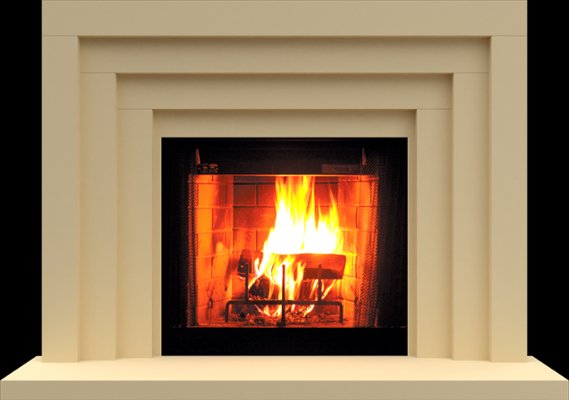 FS59 from our collection of cast stone Fireplace Mantels