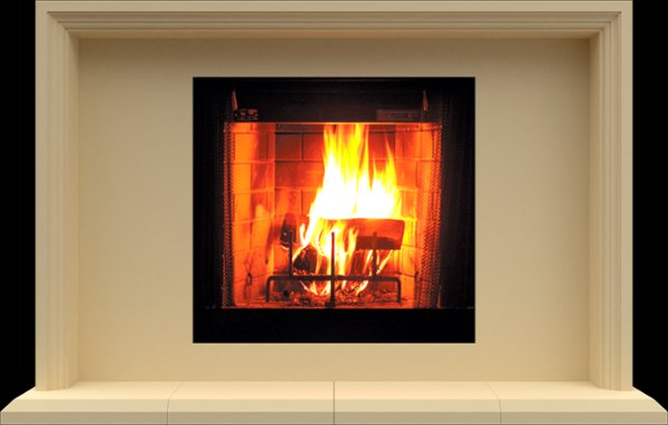 FS61-72 from our collection of cast stone Fireplace Mantels