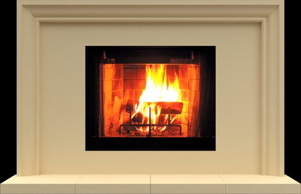 FS63-72 from our collection of cast stone Fireplace Mantels