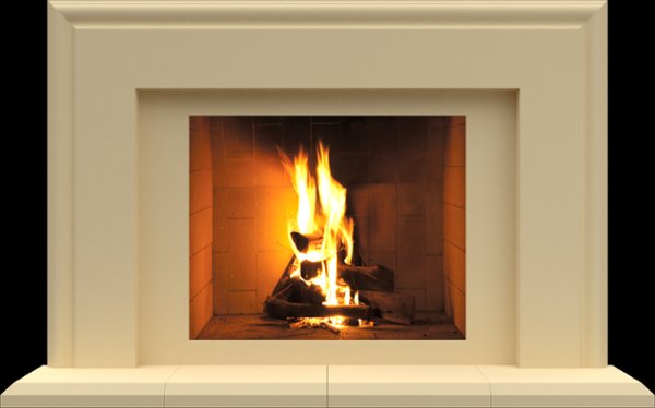 FS65-72 from our collection of cast stone Fireplace Mantels