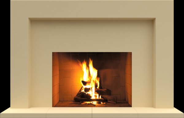FS71-72 from our collection of cast stone Fireplace Mantels