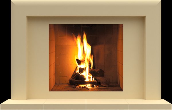 FS83-72 from our collection of cast stone Fireplace Mantels