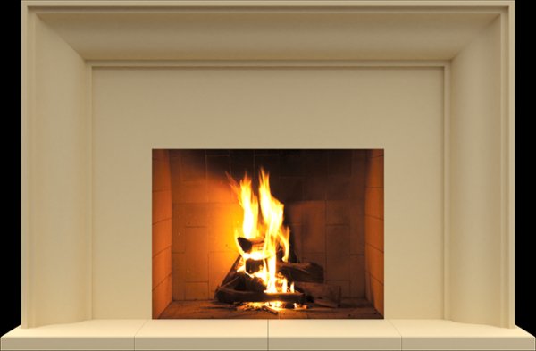 FS87-72 from our collection of cast stone Fireplace Mantels