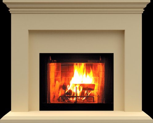 FS91 from our collection of cast stone Fireplace Mantels