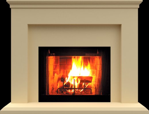 FS92 from our collection of cast stone Fireplace Mantels