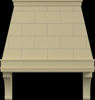 HOOD2 from our collection of cast stone Kitchen Hoods