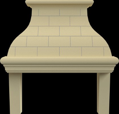 HOOD4 from our collection of cast stone Kitchen Hoods