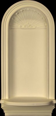 NIC4 from our collection of cast stone Niche