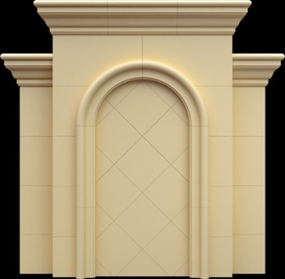 OMNTL500 from our collection of cast stone Fireplace Mantels
