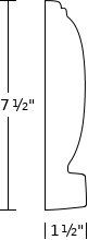 Moulding m44