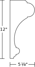Moulding m518