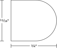 Moulding m593