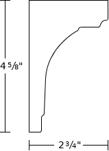 Moulding m708