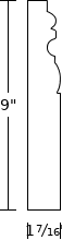 Moulding m711