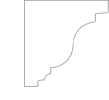 Moulding M718