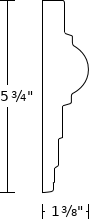 Moulding m719