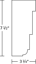 Moulding m72