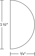 Moulding m724