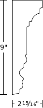 Moulding m731