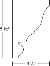 Moulding m736