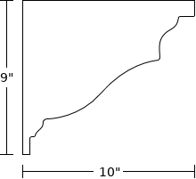 Moulding m737