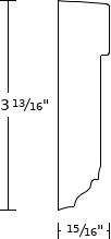 Moulding m740