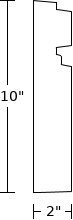 Moulding m749