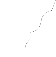 Moulding M761
